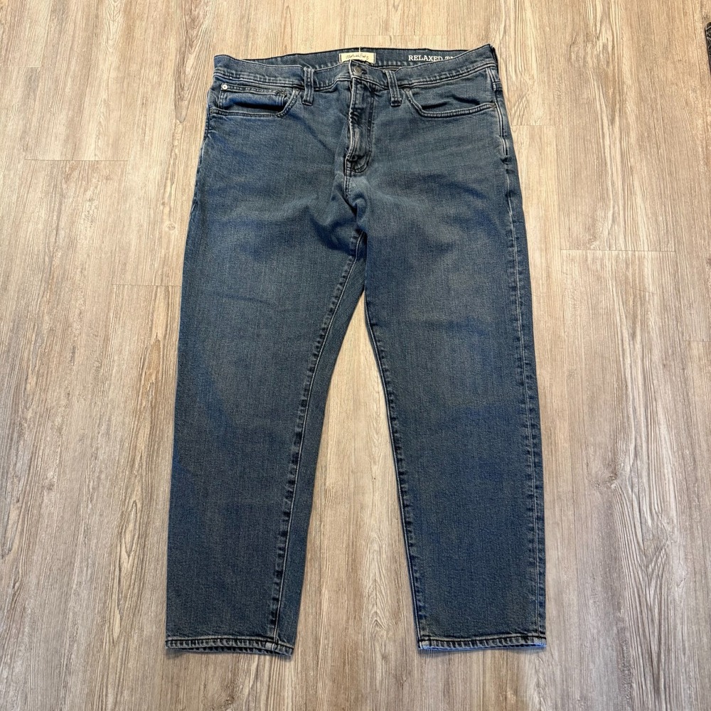 Madewell Mens 38x30 Relaxed Taper Fit Jeans